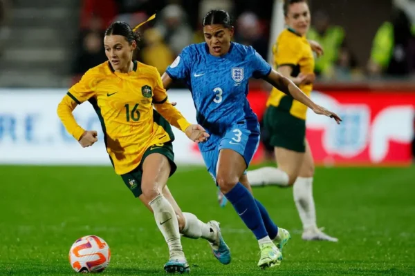 Australia women's national football team vs england women's national football team timeline