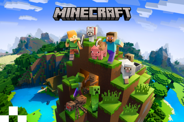 Minecraft: bedrock edition (2011) game icons banners