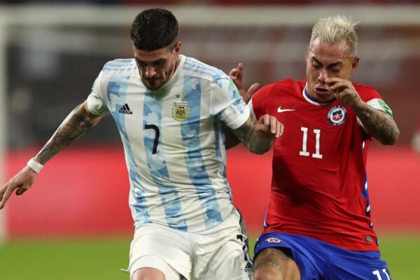 chile national football team vs argentina national football team timeline