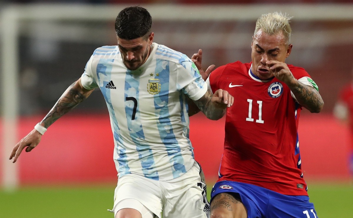 chile national football team vs argentina national football team timeline